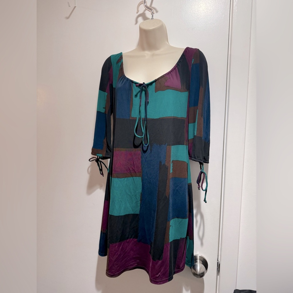 Multicolor dress/tunic. Size small.